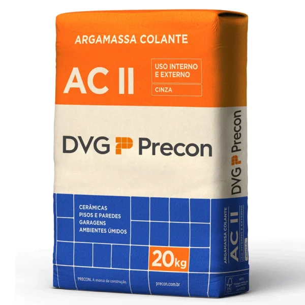 ARGAMASSA AC 2 PRECON CINZA 20 KG