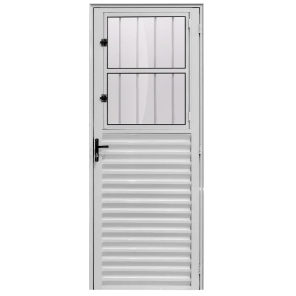 PORTA SOCIAL ALUMÍNIO 2,10X0,80